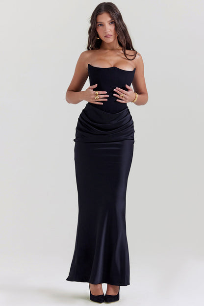 Lina Corset Maxi Dress